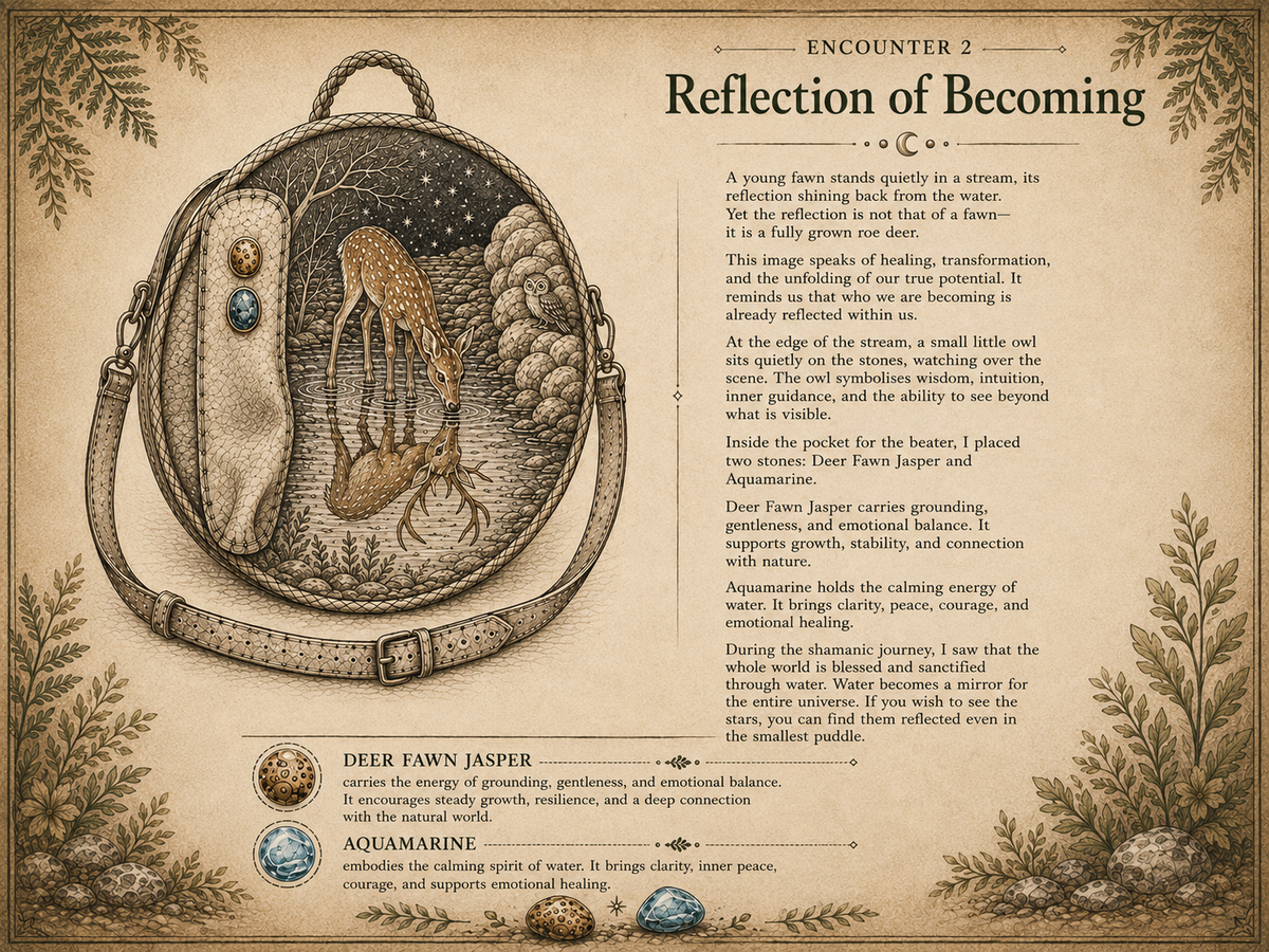16-18 18-20 inch Bespoke, made-to-order, shamanic drum cover or shaman drum bag, entirely hand crafted from reclaimed beaver lamb fur coat for a perfectly cushioned sanctuary for you sacred instrument. Sustainable artisan craft.