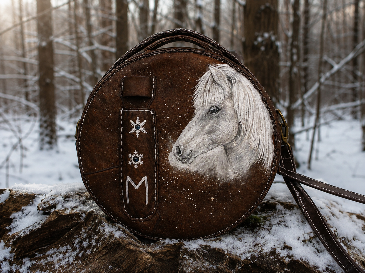 12-14 inch Bespoke, made-to-order, shamanic drum cover or shaman drum bag, entirely hand crafted from reclaimed beaver lamb fur coat for a perfectly cushioned sanctuary for you sacred instrument. Sustainable artisan craft.